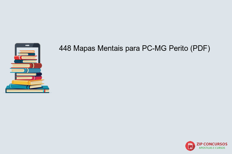 448 Mapas Mentais para PC-MG Perito (PDF)