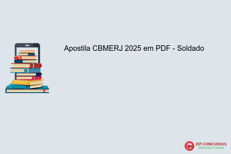 Apostila CBMERJ 2025 em PDF - Soldado