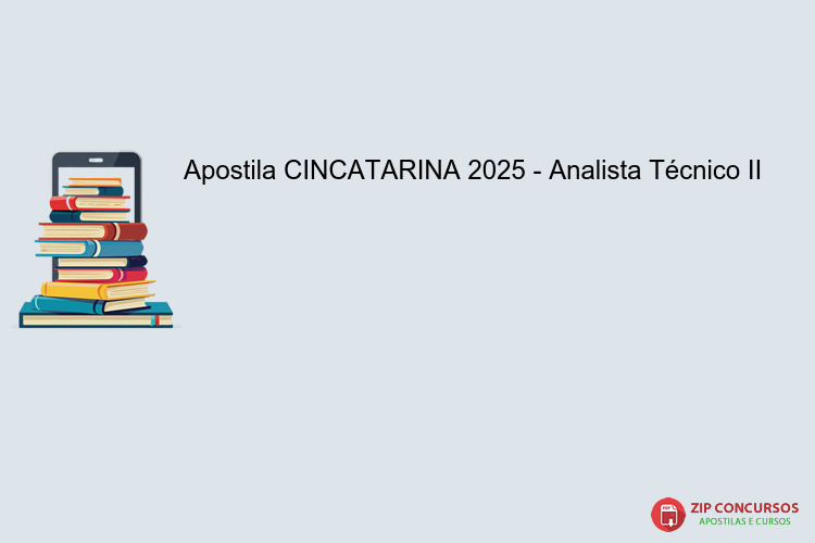 Apostila CINCATARINA 2025 - Analista Técnico II