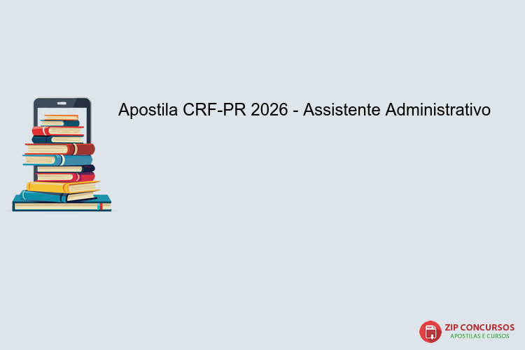 Apostila CRF-PR 2026 - Assistente Administrativo