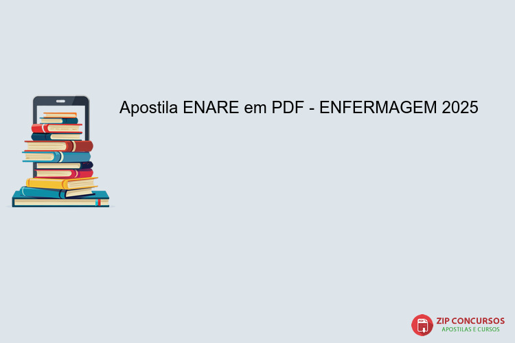 Apostila ENARE em PDF - ENFERMAGEM 2025