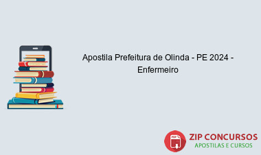 Apostila Prefeitura de Olinda - PE 2024 - Enfermeiro