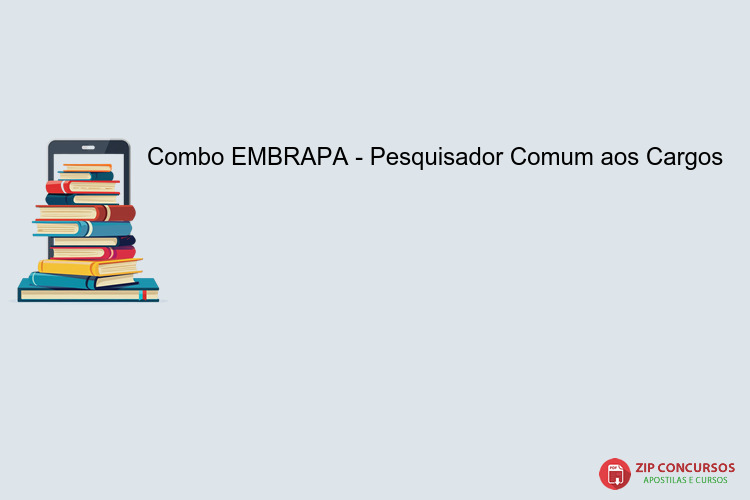 Combo EMBRAPA - Pesquisador Comum aos Cargos