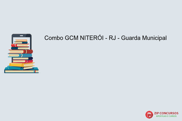Combo GCM NITERÓI - RJ - Guarda Municipal