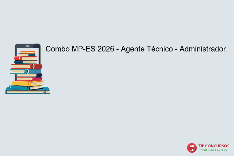 Combo MP-ES 2026 - Agente Técnico - Administrador