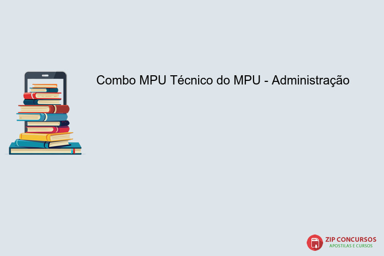Combo MPU Técnico do MPU - Administração