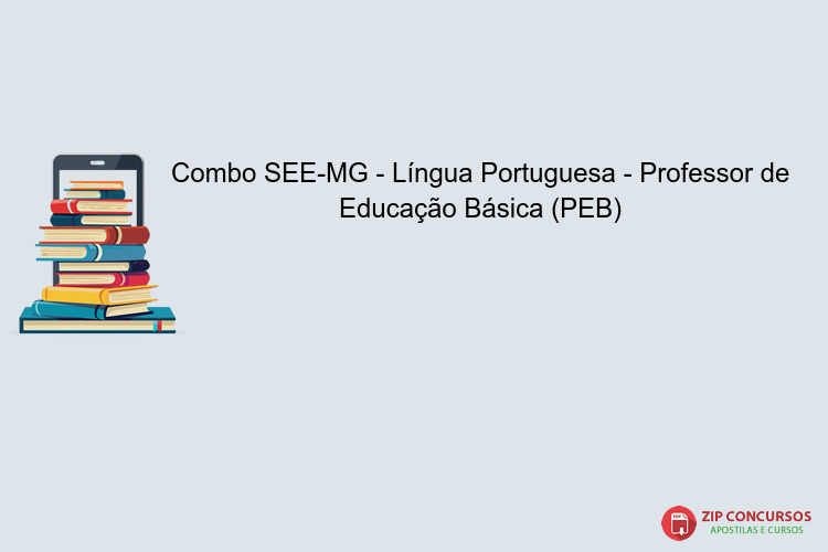 Combo SEE-MG - Língua Portuguesa - Professor de Educação Básica (PEB)