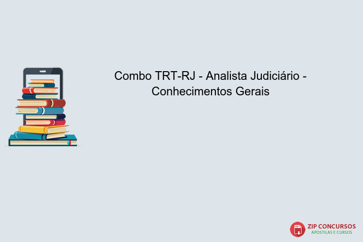 Combo TRT-RJ - Analista Judiciário - Conhecimentos Gerais