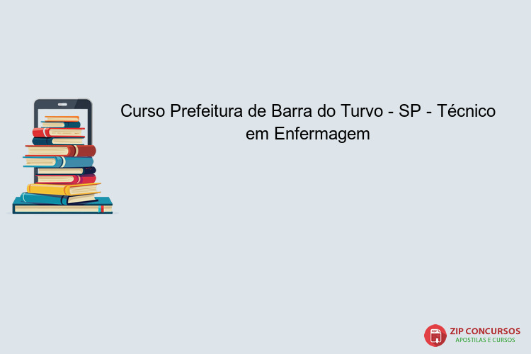 Curso Prefeitura de Barra do Turvo - SP - Técnico em Enfermagem