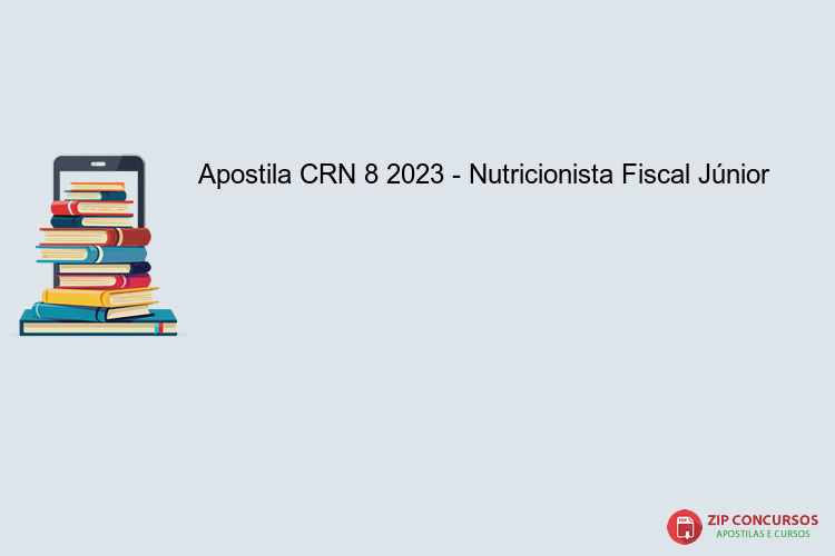 Apostila CRN 8 2023 - Nutricionista Fiscal Júnior