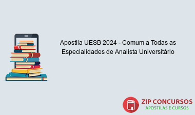 Apostila UESB 2024 - Comum a Todas as Especialidades de Analista Universitário