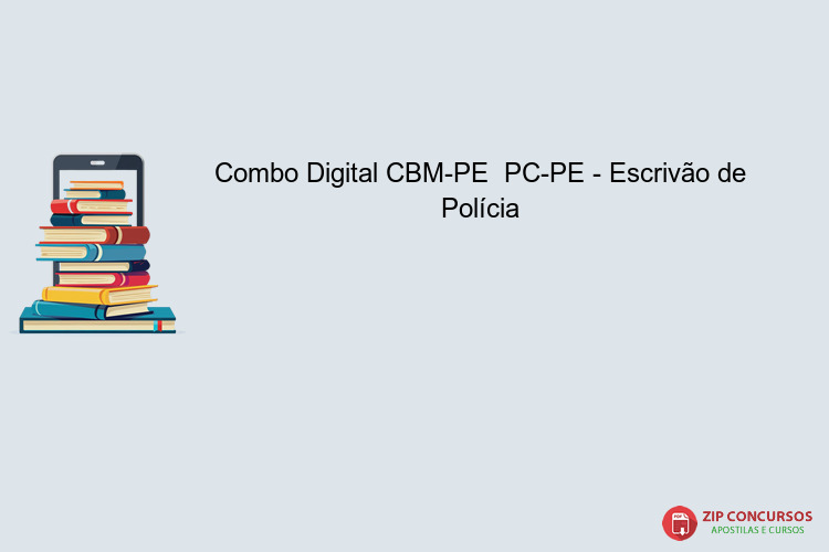 Combo Digital CBM-PE  PC-PE - Escrivão de Polícia