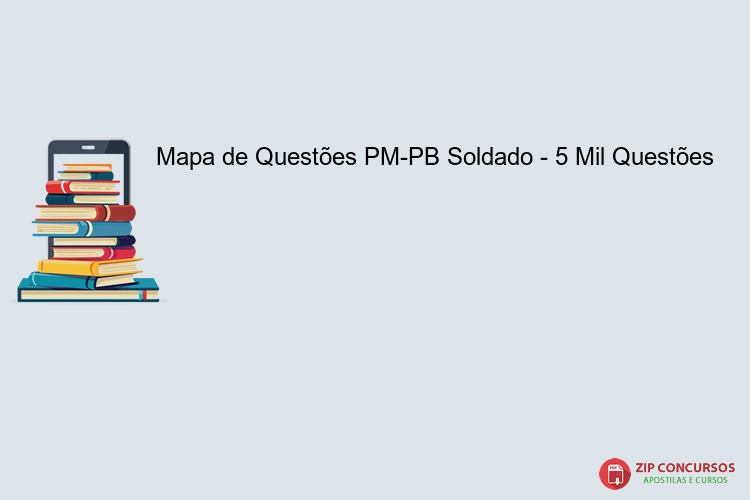 Mapa de Questões PM-PB Soldado - 5 Mil Questões