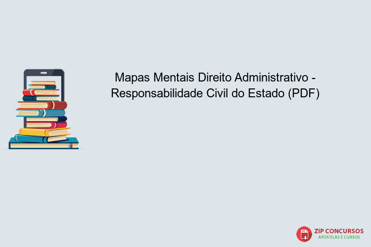 Mapas Mentais Direito Administrativo - Responsabilidade Civil do Estado (PDF)